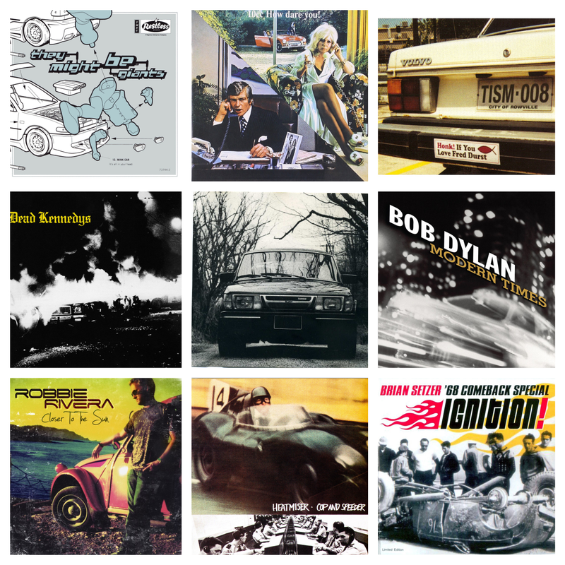 Illustration for article titled 100 cars on 100 more album covers